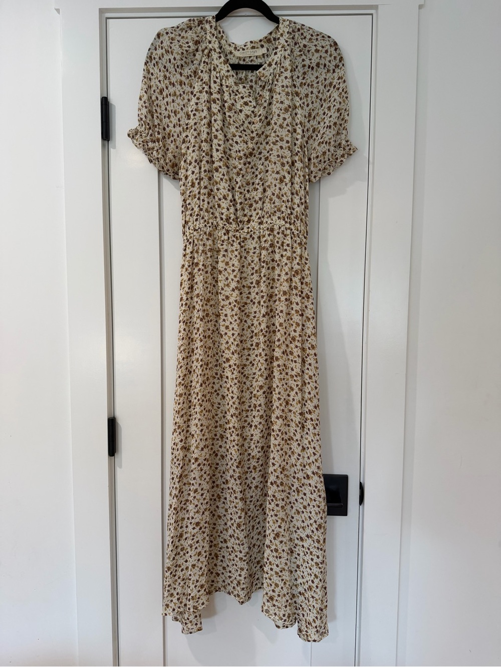 Christy Dawn Early Deadstock Floral Maxi Dress – Size L